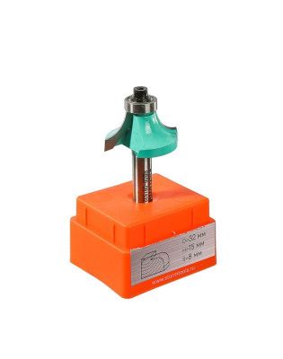 Фреза кромочная калевочная с подшипником 12,7 мм, dxhxl 32x15x59,5 мм, хв.8  Sturm-Tehinstrument