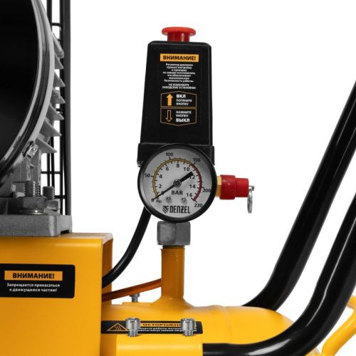 Компрессор воздушный ременной привод Denzel CV 4000-T/100-Tehinstrument