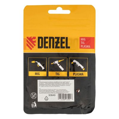 Токосъемный наконечник под проволоку 1,2 мм, М5х24, E-CU, 20 шт для MIG горелки тип 15 Denzel-Tehinstrument