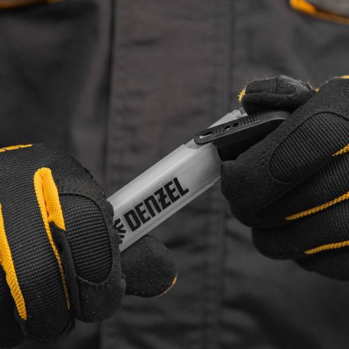 Лезвия, 18 мм, нерж. сталь 440, 0,5 мм, 5 штук Denzel-Tehinstrument