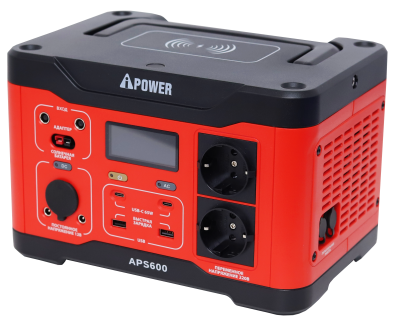 Аккумуляторная портативная электростанция A-IPOWER APS600, A-iPower-Tehinstrument