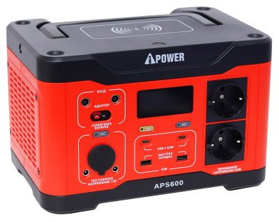 Аккумуляторная портативная электростанция A-IPOWER APS600, A-iPower-Tehinstrument