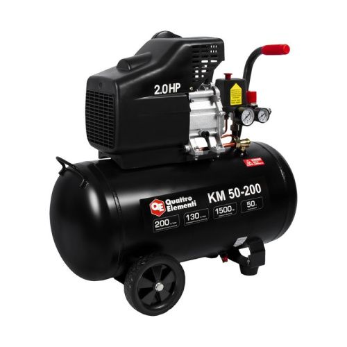 Компрессор поршневой масляный QUATTRO ELEMENTI KM 50-200-Tehinstrument