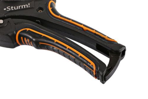 Ножницы для резки труб ПВХ 50мм, лезвие SK5 с тефлоновым покрытием  Sturm-Tehinstrument