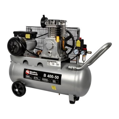 Компрессор поршневой масляный QUATTRO ELEMENTI B 400-50-Tehinstrument
