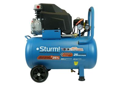 Компрессор воздушный масляный  Sturm AC93150P, 2кВт, 340л/мин, ресивер 50л, Professional-Tehinstrument
