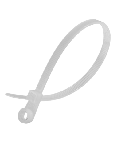 Хомут нейлоновый под винт Вихрь 4,8х200 Б (100 шт)-Tehinstrument