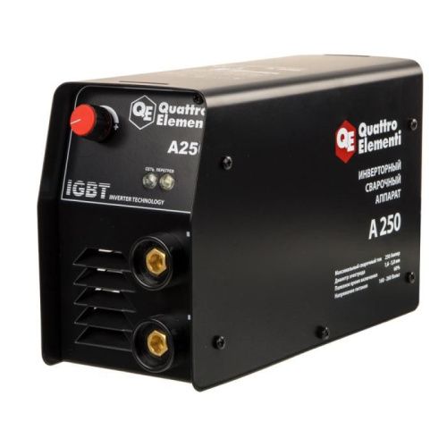Аппарат электродной сварки, инвертор QUATTRO ELEMENTI A 250-Tehinstrument