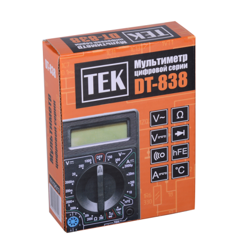 Мультиметр DT838-Tehinstrument