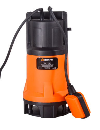 Дренажный насос Вихрь ДН-750-Tehinstrument