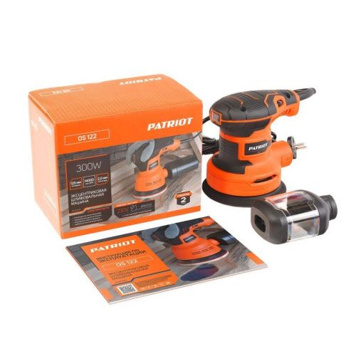 Машина эксцентриковая шлифовальная Patriot OS 122-Tehinstrument