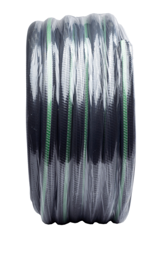 Шланг поливочный ПВХ усиленный премиум, пищевой пятислойный армированный 3/4, 25м (серый) Вихрь-Tehinstrument