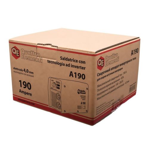 Аппарат электродной сварки, инвертор QUATTRO ELEMENTI A 190-Tehinstrument