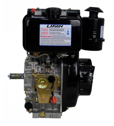 Двигатель Lifan Diesel 178FD, вал ?25мм, катушка 6 Ампер-Tehinstrument