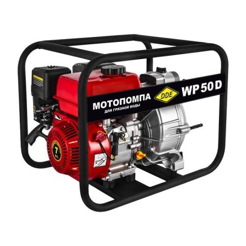 Мотопомпа бензиновая для грязной воды DDE WP 50 D-Tehinstrument