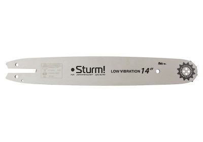 Пильная шина 14"  Sturm Паз 1,3мм, 3/8", 50 зв, хвостовик St-Tehinstrument