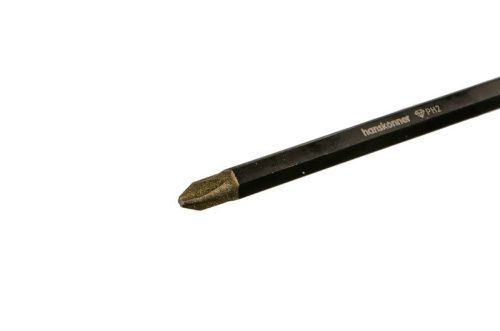 Бита PH2x110мм, сталь S2, Diamond, 1шт,Hanskonner-Tehinstrument