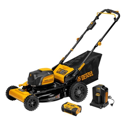 Газонокосилка аккумуляторная самоходная бесщет., Denzel RLMS560-62-Tehinstrument