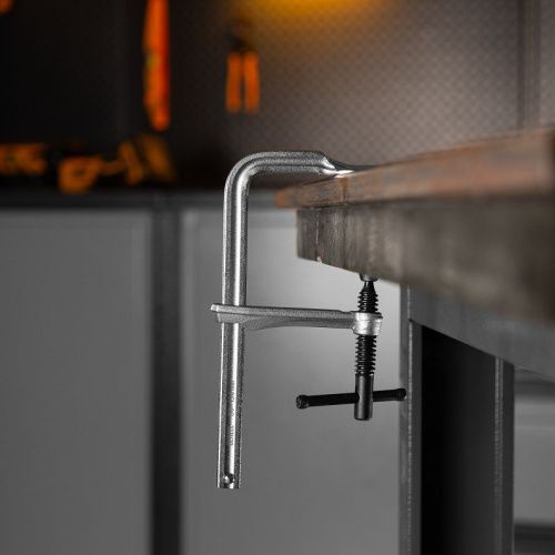 Струбцина F-образная, 80x200мм, кованая Denzel-Tehinstrument