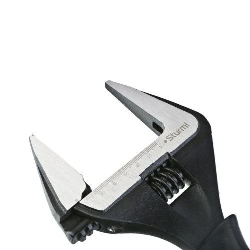 Разводной ключ с тонкими губками, 300 мм, зев 60мм, фосфатированный,  Sturm-Tehinstrument