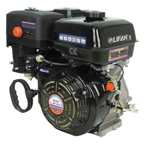 Двигатель Lifan NP460, вал ?25мм, катушка 11 Ампер-Tehinstrument