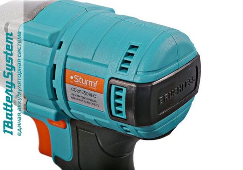 Аккумуляторный гайковерт  Sturm CD20350BLC 1BatterySystem-Tehinstrument