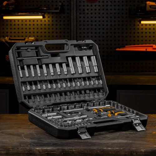 Набор инструментов 94 предмета Denzel, пластиковый кейс-Tehinstrument