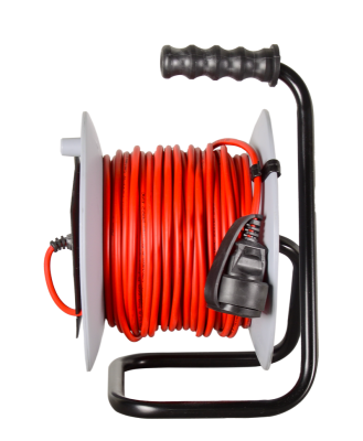 Удлинитель силовой на катушке Ресанта СУ-2х1-30/2ВР (с выкл., 1 розетка, IP44)-Tehinstrument