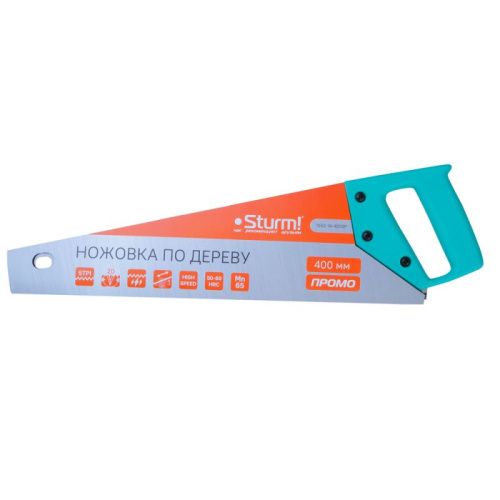 Ножовка по дереву, 400мм, 5TPI, 2D зуб,  Sturm-Tehinstrument