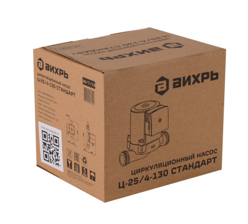 Циркуляционный насос Ц-25/4-130 СТАНДАРТ Вихрь-Tehinstrument