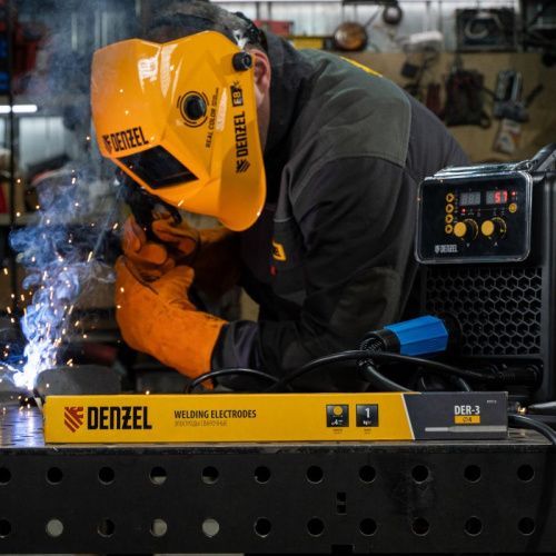 Электроды DER-3, диам. 4 мм, 1 кг, рутиловое покрытие Denzel-Tehinstrument