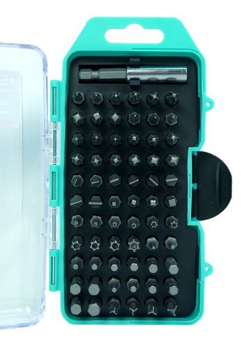 Набор бит, 67 шт, 25мм, пластиковый кейс, CrV,  Sturm-Tehinstrument