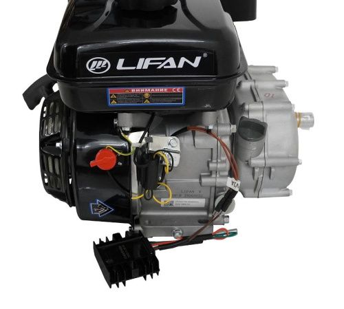 Двигатель Lifan 170F-R, вал ?20мм, катушка 3 Ампера-Tehinstrument