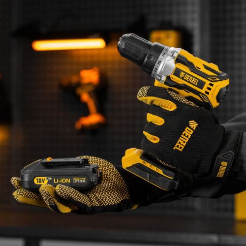 Дрель-шуруповерт аккумуляторная, бесщет. Denzel BLDL-18-0-Tehinstrument