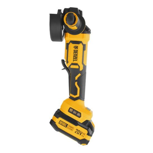 Бесщеточная аккумуляторная угловая шлифовальная машина Denzel AGH-BL-20-125, Li-Ion, 20 В-Tehinstrument