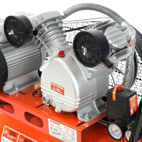 Компрессор поршневой ременной Patriot PTR 50-450 A-Tehinstrument