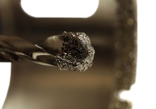 Коронка алмазная по керамограниту 45 х 70 мм,3гр. Хв., с центрир. Cверл.  Sturm-Tehinstrument