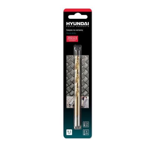 Сверло по металлу 9,5X125 мм Hyundai-Tehinstrument