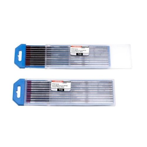 Вольфрамовый электрод WT-20 d.4.0x175mm RED, Aurora-Tehinstrument