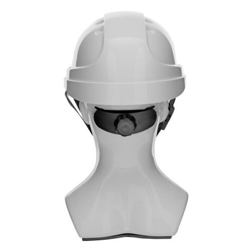 Каска защитная ударопрочная, ABS/PC, плавная регулировка, модель «Форвард» (К-05)белая Denzel-Tehinstrument