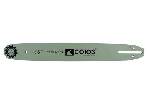 Пильная шина 16" СОЮЗ, паз 1,3мм, 3/8", 57зв, хвостовик POH(OREGON K095/A095)-Tehinstrument