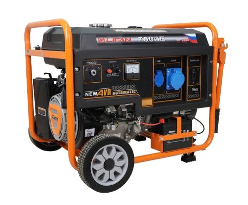 Генератор Lifan 7 GF-4 (LF7500E)-Tehinstrument