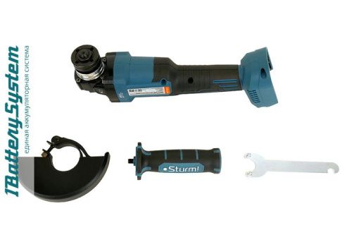Аккумуляторная УШМ  Sturm CAG1812BL 1BatterySystem-Tehinstrument