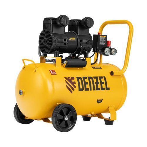 Малошумный безмасляный компрессор Denzel DLP-1500/50-Tehinstrument