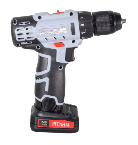 Дрель-шуруповерт аккумуляторная Ресанта ДА-24-2ЛК-Tehinstrument