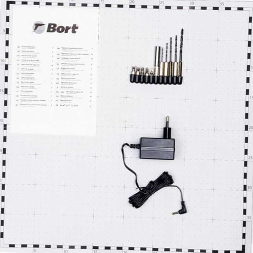 Аккумуляторная отвертка Bort BAS-36N-Li (отвертка Борт 36), 93728182-Tehinstrument