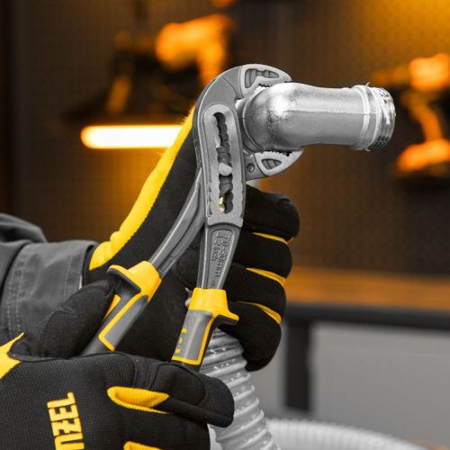 Клещи переставные, трехкомпонентные рукоятки 240 мм Denzel-Tehinstrument