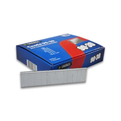 Скоба Garage 90-30(1х1,25х5,8х30мм) 5000шт/упак.-Tehinstrument