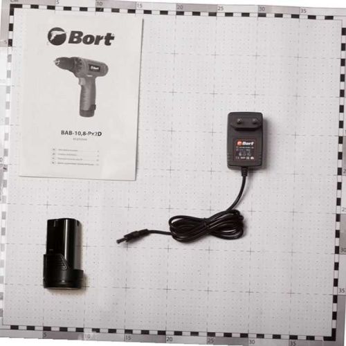 Аккумуляторный шуруповерт Bort BAB-10,8-Px2D (дрель-шуруповерт Борт 10,8-2), 91270948-Tehinstrument