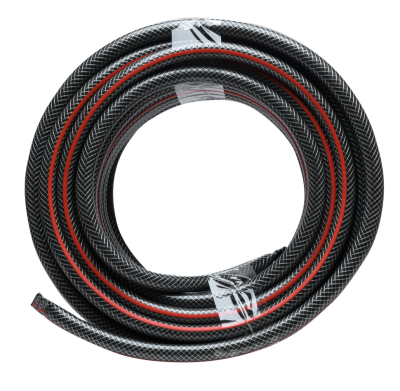 Шланг поливочный ПВХ усиленный премиум, пищевой трехслойный армированный 1/2, 25м Вихрь-Tehinstrument